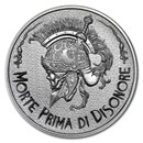 2 oz Silver Round - Latin Allure Series: Death before Dishonor