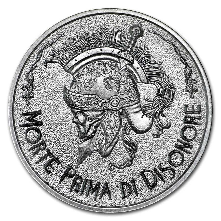 2 oz Silver Round - Latin Allure Series: Death before Dishonor