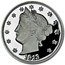 2 oz Silver Round - Liberty Head Nickel Replica (1913)