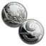 2 oz Silver Round - North American Wildlife Series