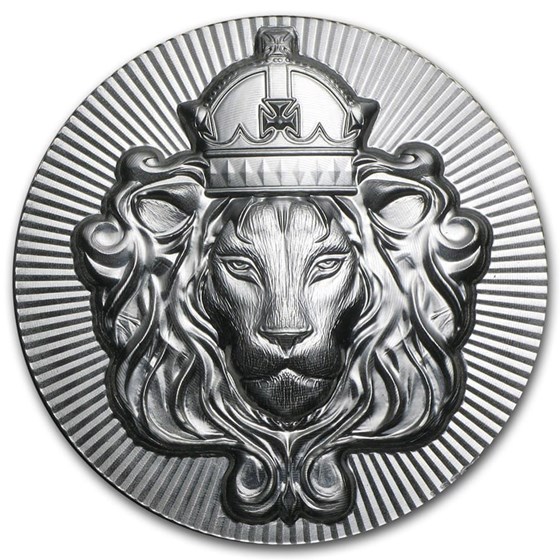 2 oz Silver Round - Scottsdale Lion Stacker®