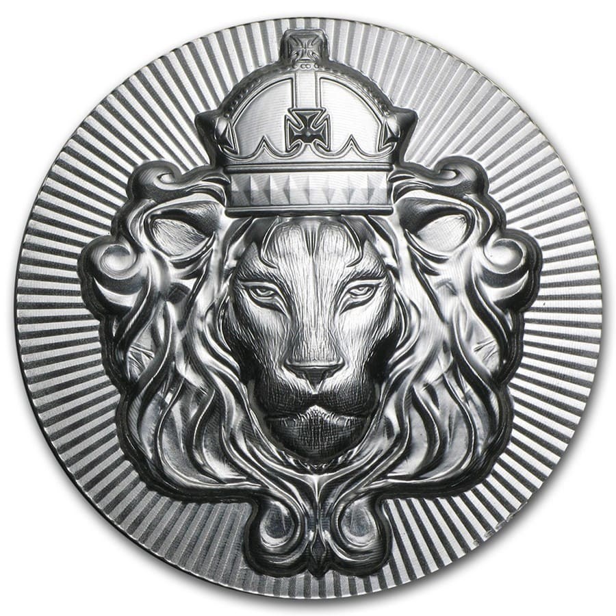 2 oz Silver Round - Scottsdale Lion Stacker®