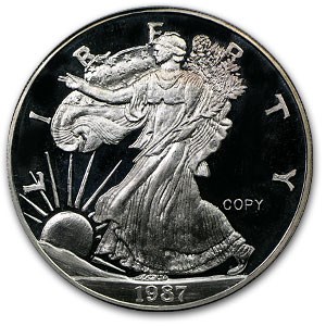 2 oz Silver Round - Silver Eagle 2 oz Silver Round - Silver Eagle