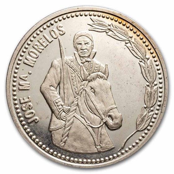 2 oz Silver Round - Vintage Mexico Commemorative (Random Motif) 2 oz Silver Round - Vintage Mexico Commemorative (Random Motif)
