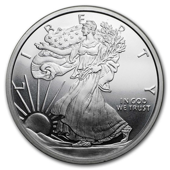 2 oz Silver Round - Walking Liberty 2 oz Silver Round - Walking Liberty