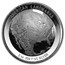 2 oz Silver UHR Round - American Landmark Series: Liberty Island