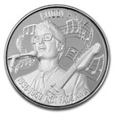 2 oz Silver UHR Round - American Music Icon Series: Buddy Holly