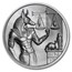 2 oz Silver UHR Round - Egyptian Gods Series: Anubis
