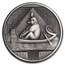 2 oz Silver UHR Round - Egyptian Gods Series: Thoth (Antiqued)