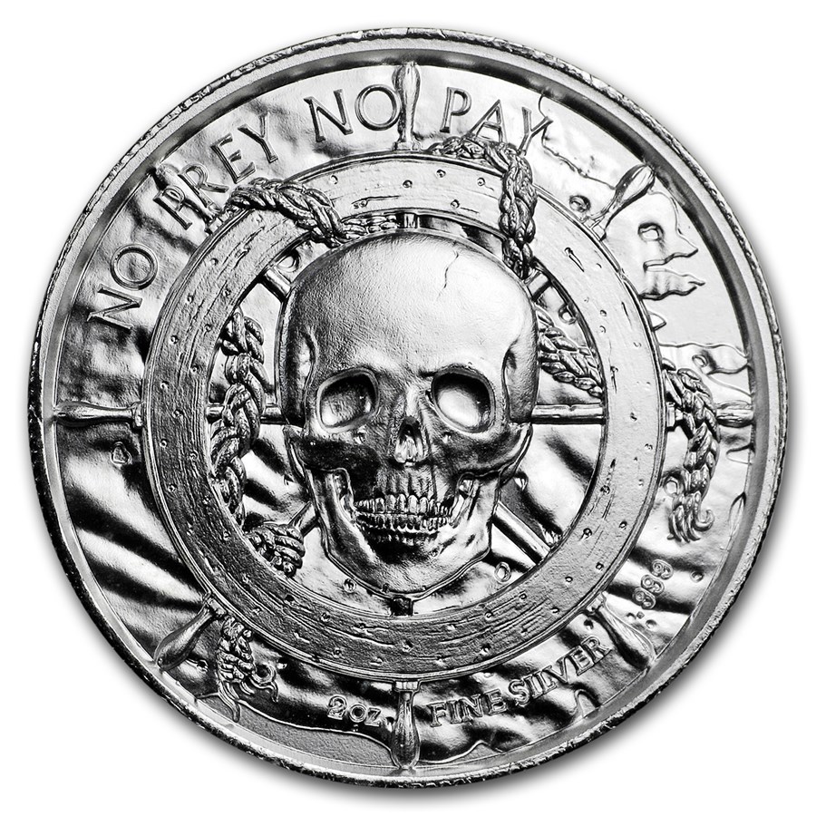 2 oz Silver UHR Round - Privateer Series: Davy Jones Locker