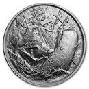 2 oz Silver UHR Round - Privateer Series: The White Whale
