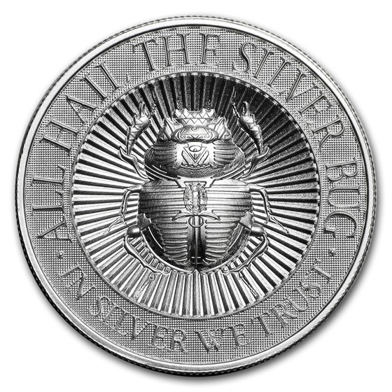 2 oz UHR Silver Round - The Silver Bug: Scarab 2 oz UHR Silver Round - The Silver Bug: Scarab