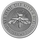 2 oz UHR Silver Round - The Silver Bug: Stag Beetle