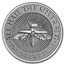 2 oz UHR Silver Round - The Silver Bug: Stag Beetle