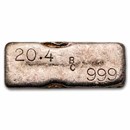 20.40 oz Silver Bar - Vintage BC