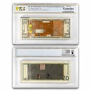 $20 Decommissioned Bank Dye Pack Genuine PCGS