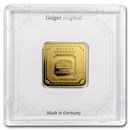 20 gram Gold Bar - Geiger Edelmetalle (Encapsulated w/Assay)