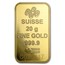 20 gram Gold Bar - PAMP Lady Fortuna Veriscan® (In Assay)