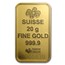 20 gram Gold Bar - PAMP Suisse Rosa (In Assay)