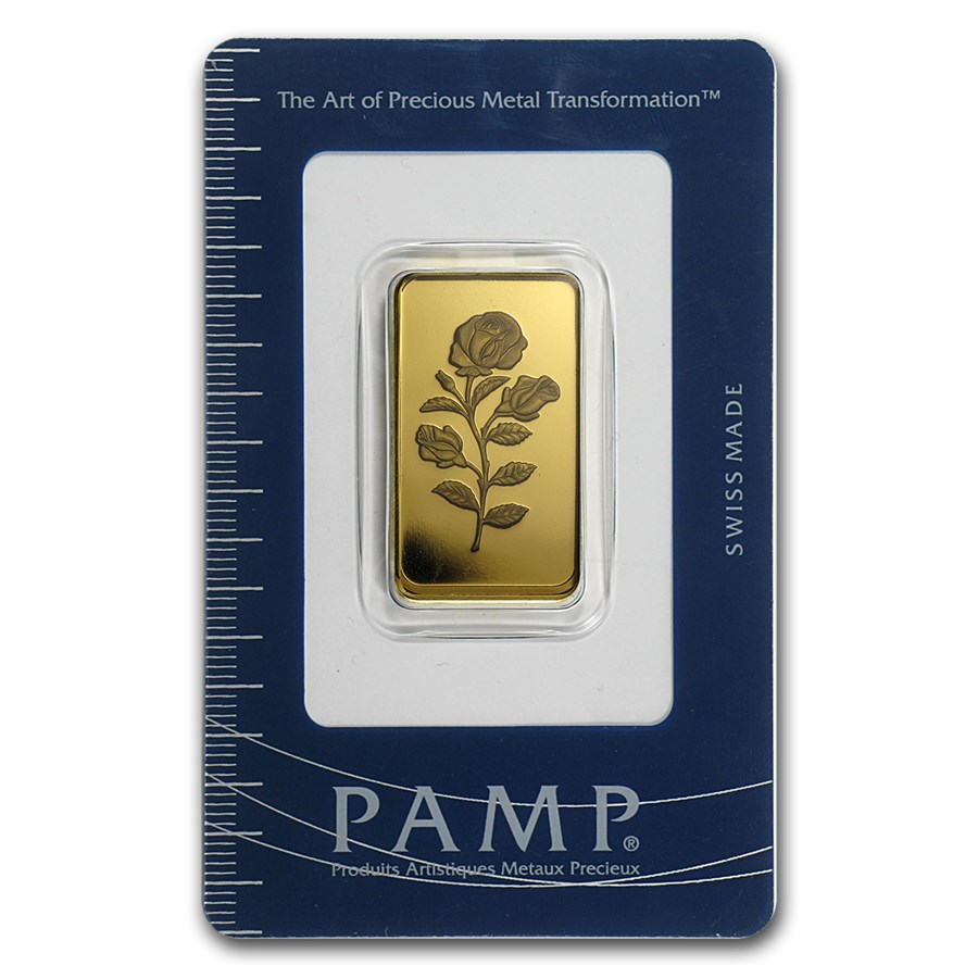 20 gram Gold Bar - PAMP Suisse Rosa (In Assay)