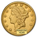 \$20 Liberty Gold Double Eagle (Cleaned)