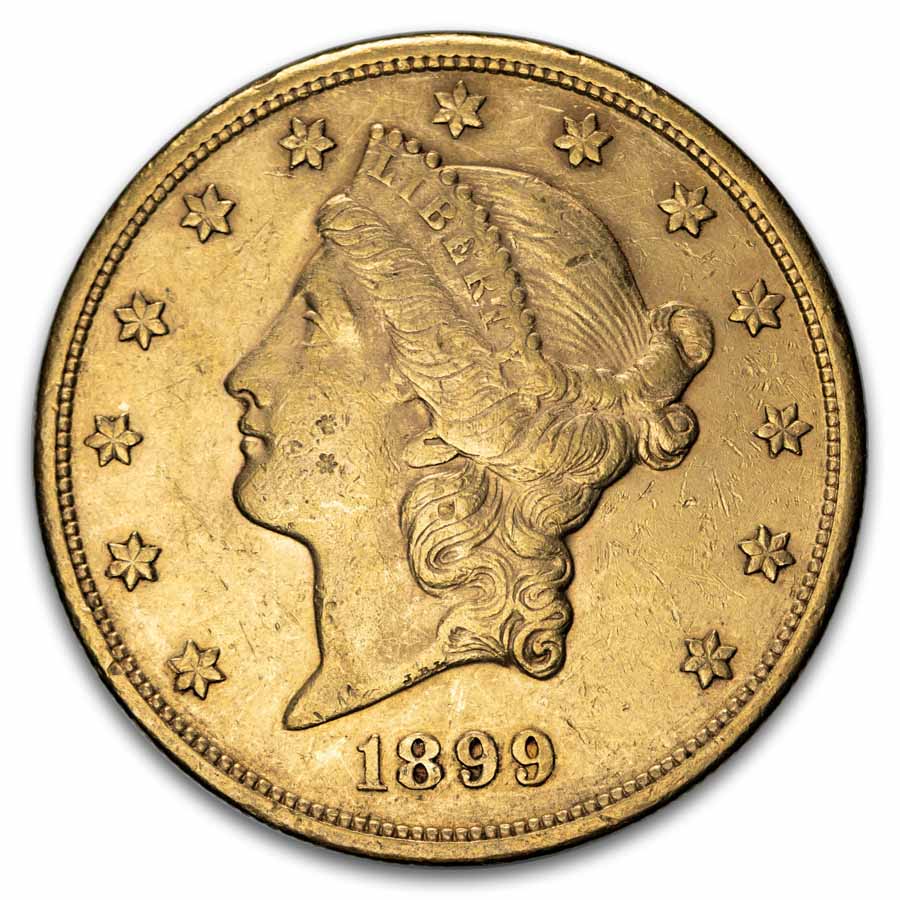$20 Liberty Gold Double Eagle Damaged