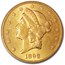 $20 Liberty Gold Double Eagle MS-61 NGC (1800s S-Mint)