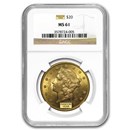$20 Liberty Gold Double Eagle MS-61 NGC (Random)