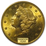 $20 Liberty Gold Double Eagle MS-61 PCGS (1800s S-Mint)