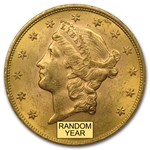 $20 Liberty Gold Double Eagle MS-62 NGC (1800s S-Mint)