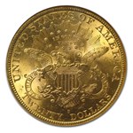 $20 Liberty Gold Double Eagle MS-62 NGC (Pre-1900)