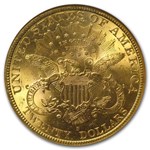 $20 Liberty Gold Double Eagle MS-62 NGC (Random)