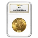 $20 Liberty Gold Double Eagle MS-62 NGC (Random)