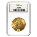 $20 Liberty Gold Double Eagle MS-62 PCGS/NGC (Pre-1900)