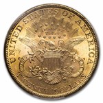 $20 Liberty Gold Double Eagle MS-62 PCGS (Pre-1900)