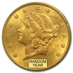 $20 Liberty Gold Double Eagle MS-62 PCGS (Random)
