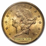 $20 Liberty Gold Double Eagle MS-63 PCGS (1800s S-Mint)