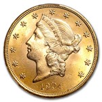 $20 Liberty Gold Double Eagle MS-64 CACG (Random)