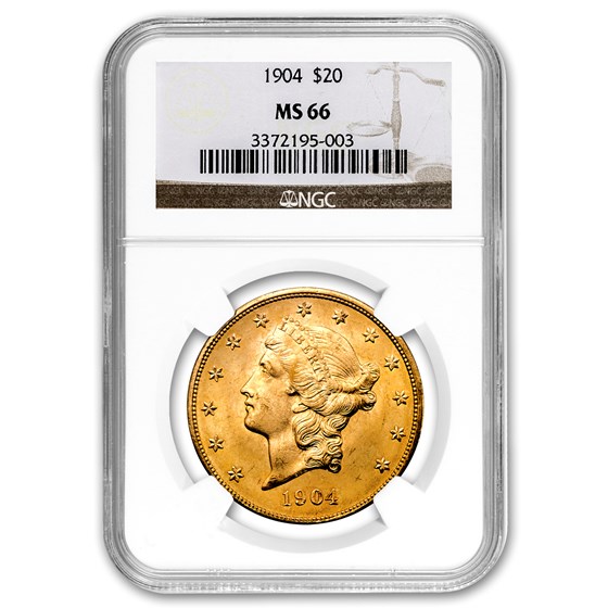 $20 Liberty Gold Double Eagle MS-66 NGC (Random) $20 Liberty Gold Double Eagle MS-66 NGC (Random)