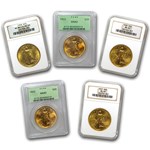 $20 St Gaudens Gold Double Eagle MS-60 PCGS/NGC (Random)