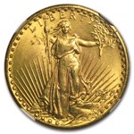 $20 St Gaudens Gold Double Eagle MS-63 PCGS/NGC (CAC, Random)