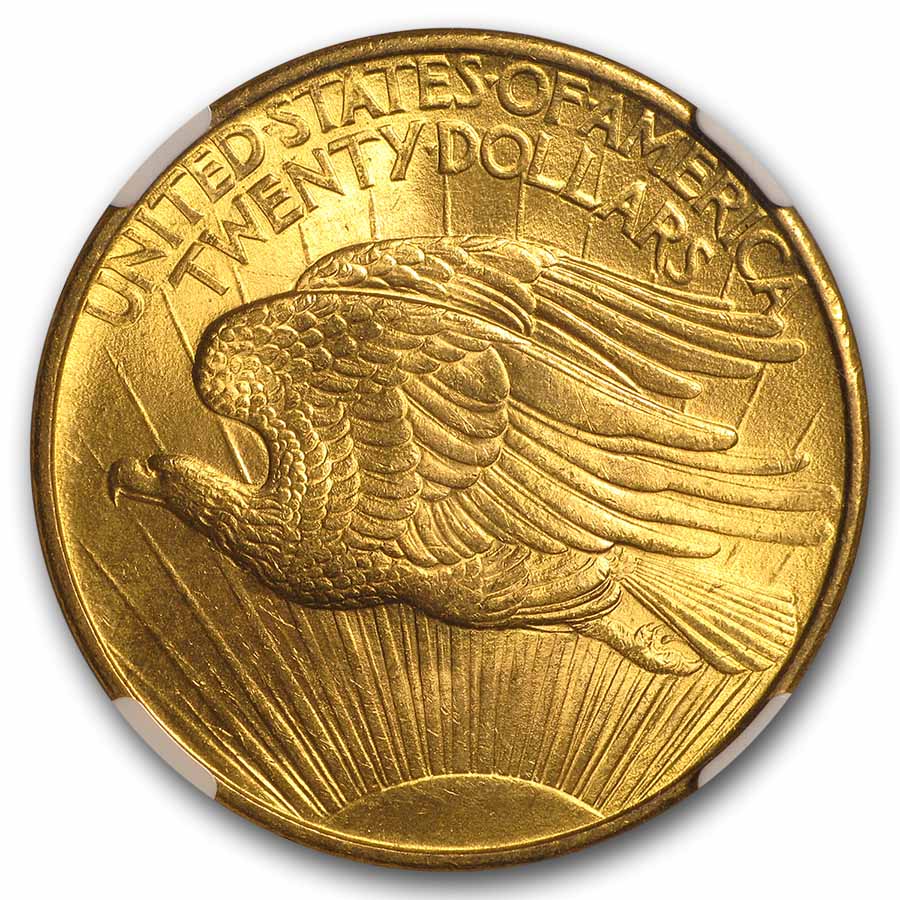 Buy $20 St Gaudens Gold Double Eagle MS-64 NGC (Random) | APMEX