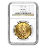 $20 St Gaudens Gold Double Eagle MS-64+ NGC (Random)