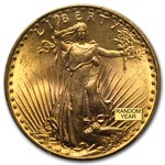 $20 St Gaudens Gold Double Eagle MS-65+ PCGS (Random)