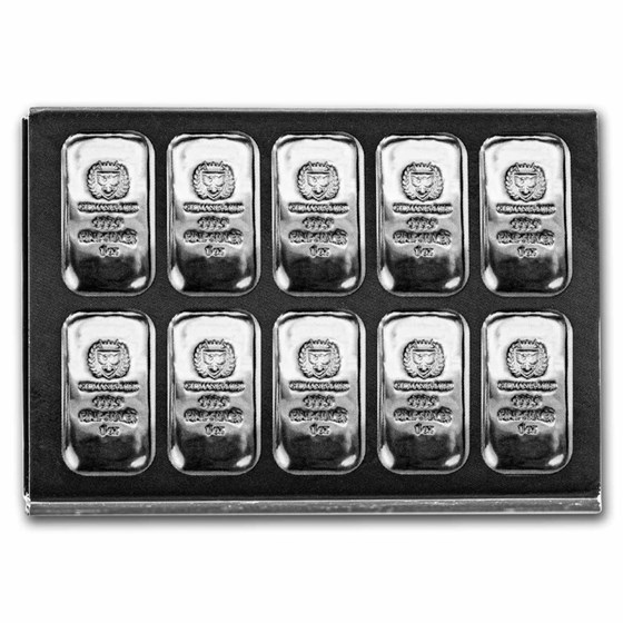 20 x 1 oz Silver Bar - Germania Mint (Serialized)