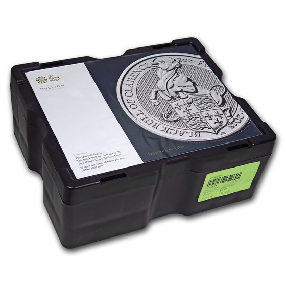200-Coin 2 oz Silver Bull Monster Box (Empty, Black) 200-Coin 2 oz Silver Bull Monster Box (Empty, Black)