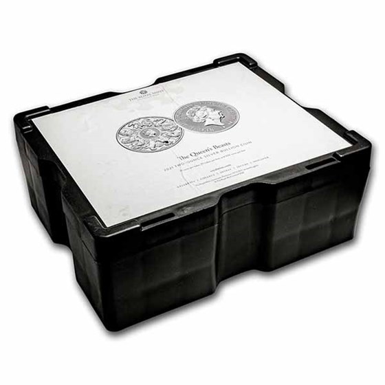 200-Coin 2 oz Silver Queen's Beasts Collector Monster Box (Empty) 200-Coin 2 oz Silver Queen's Beasts Collector Monster Box (Empty)