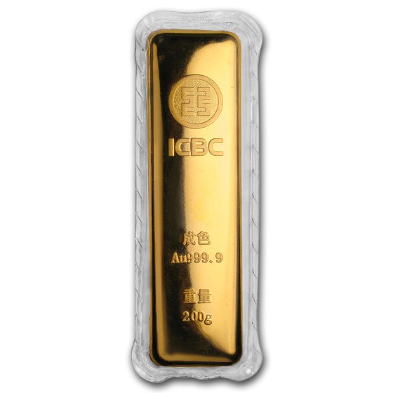200 gram Gold Bar - Industrial and Commercial Bank of China