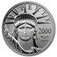 2000 1/10 oz American Platinum Eagle MS-69 NGC