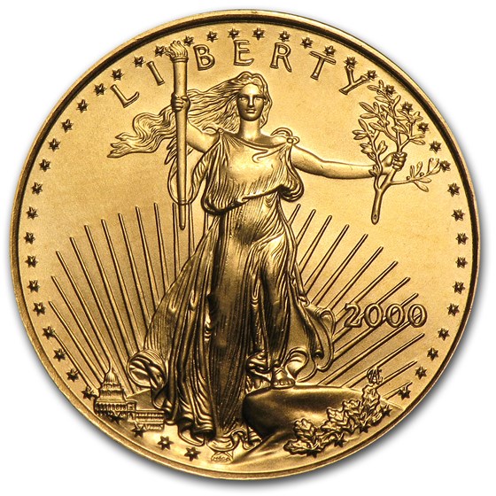 2000 1/4 oz American Gold Eagle BU 2000 1/4 oz American Gold Eagle BU